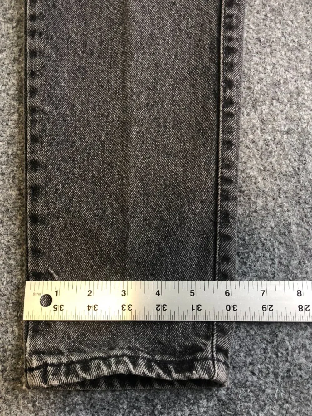 Vintage Levis Jeans Womens 25x30 Black 900 Series Tapered Mom USA High Waist - Picture 9 of 14